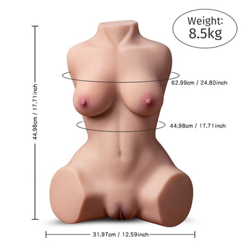 Delia Auto - 18.7LB Sucking Vibrating Sex Doll Torso